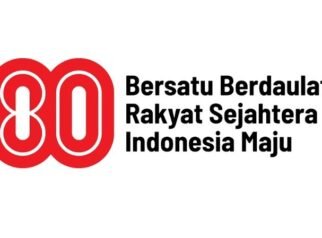 LOGO HUT RI KE - 80